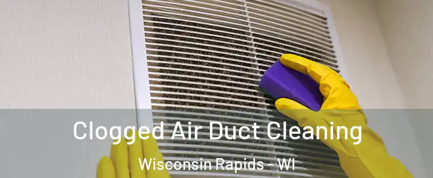  Clogged Air Duct Cleaning Wisconsin Rapids - WI