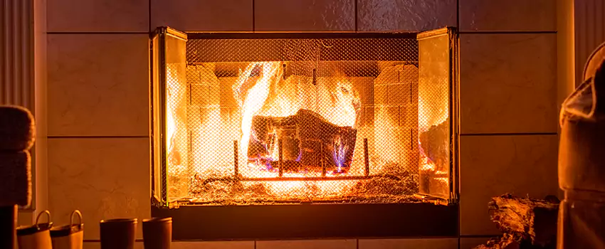 Mendota Hearth Landscape Fireplace Installation in Wisconsin Rapids, Wisconsin