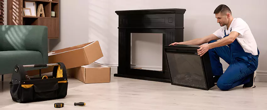 Old Rusted Metal Fireplace Repair And Replacement in Wisconsin Rapids, WI